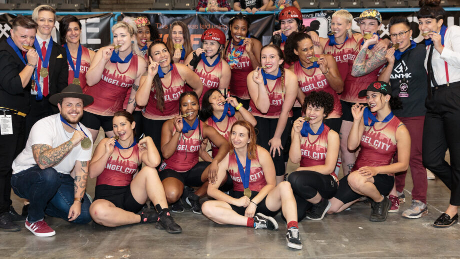 2019 International WFTDA Playoffs: Winston-Salem Winners - Angel City Derby